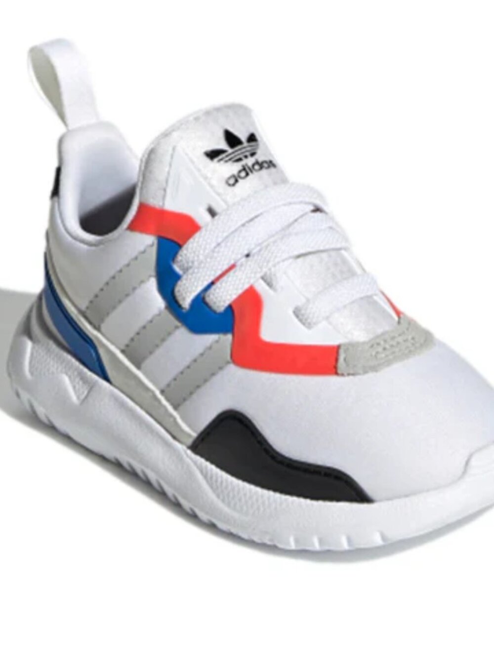 ADIDAS Flex TD - White Glow Blue - FX5328 - Toddler 8.5K - New